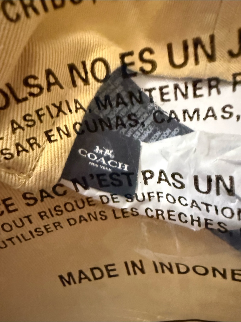 ✨ NIB Coach Women’s Baseball Cap- Vanilla - Picture 15 of 15